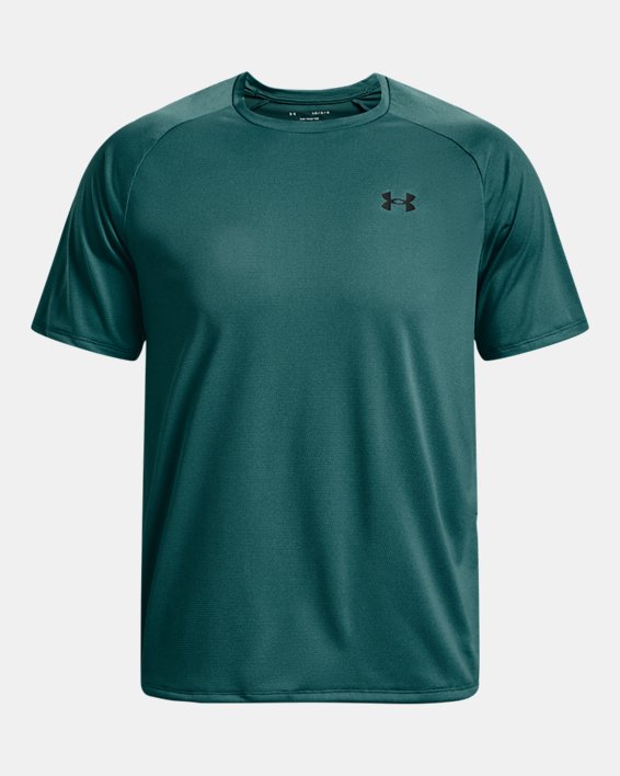 Heren T-shirt UA Tech™ 2.0 met korte mouwen, Green, pdpMainDesktop image number 4